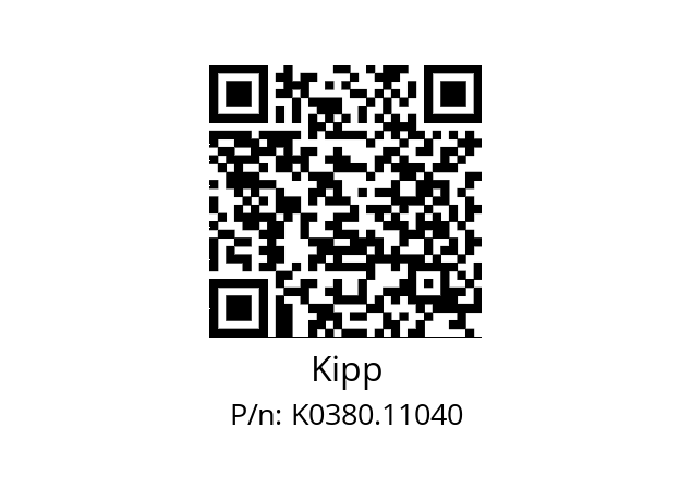   Kipp K0380.11040