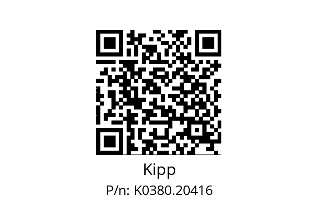   Kipp K0380.20416