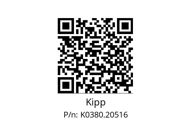   Kipp K0380.20516