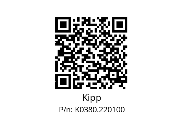   Kipp K0380.220100