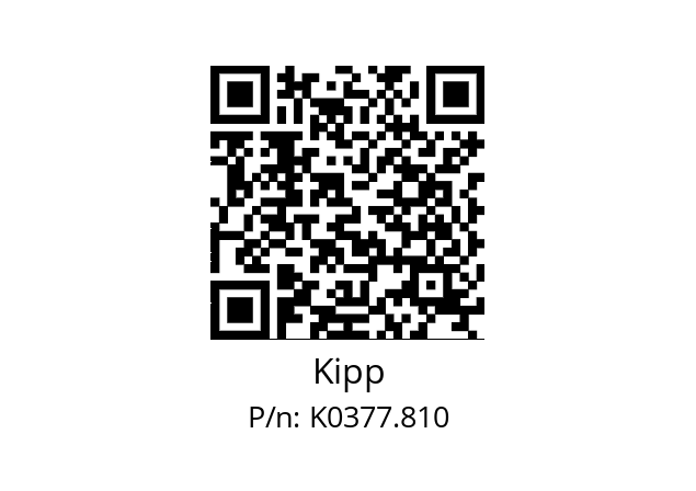   Kipp K0377.810