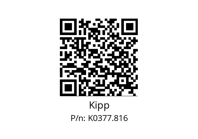   Kipp K0377.816