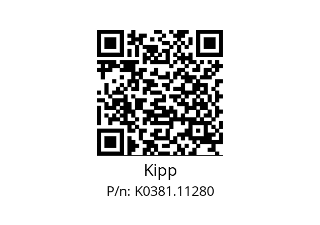   Kipp K0381.11280