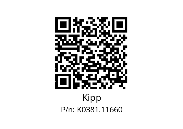   Kipp K0381.11660