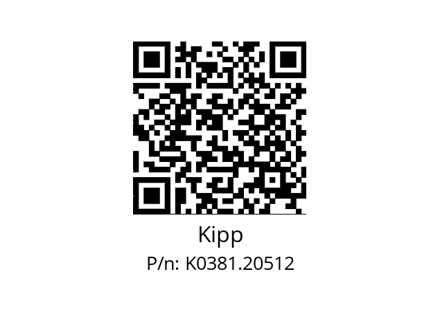   Kipp K0381.20512