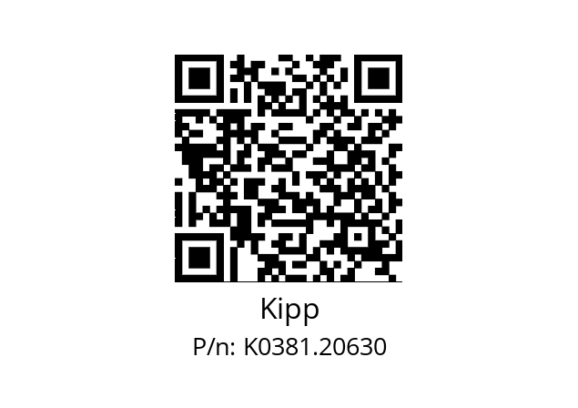   Kipp K0381.20630