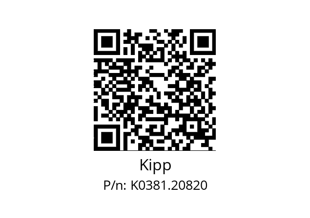   Kipp K0381.20820