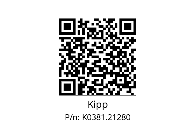   Kipp K0381.21280