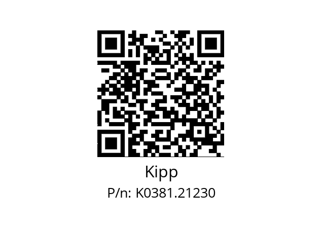   Kipp K0381.21230