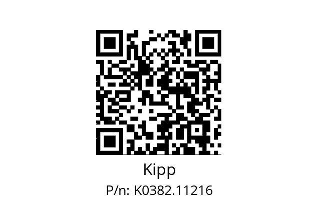   Kipp K0382.11216