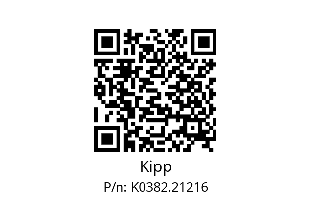   Kipp K0382.21216