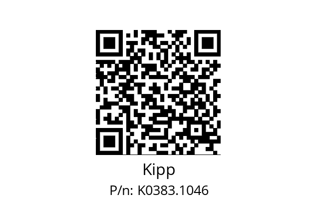   Kipp K0383.1046