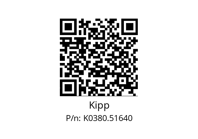   Kipp K0380.51640