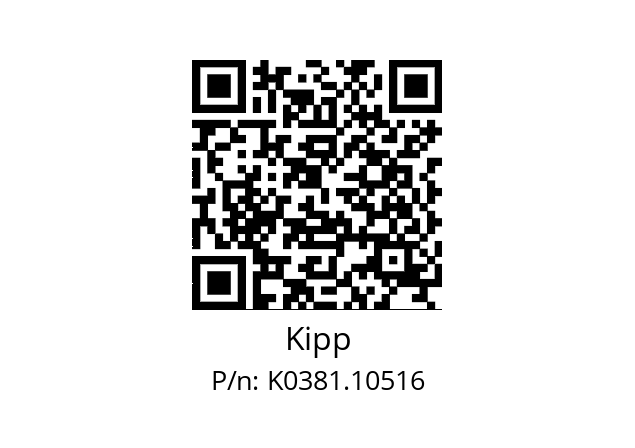   Kipp K0381.10516