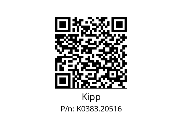   Kipp K0383.20516