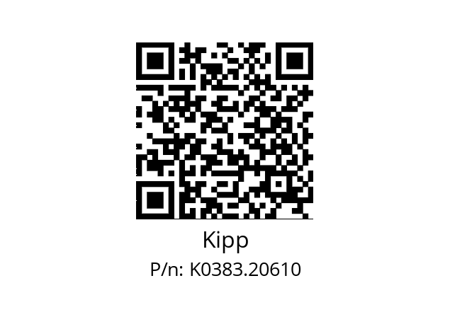   Kipp K0383.20610