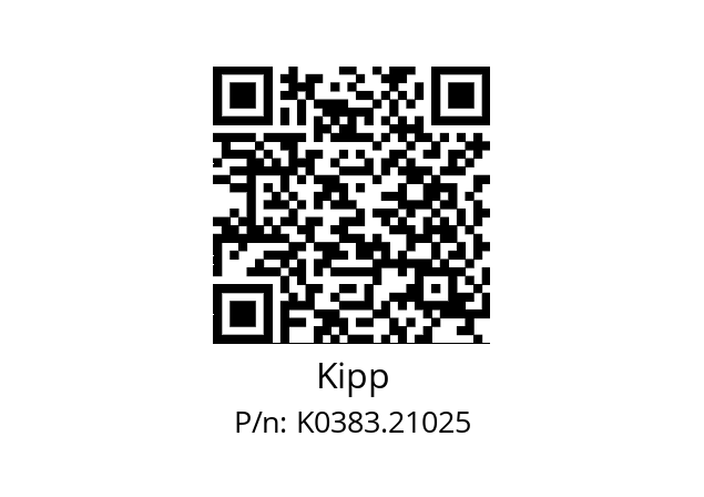   Kipp K0383.21025