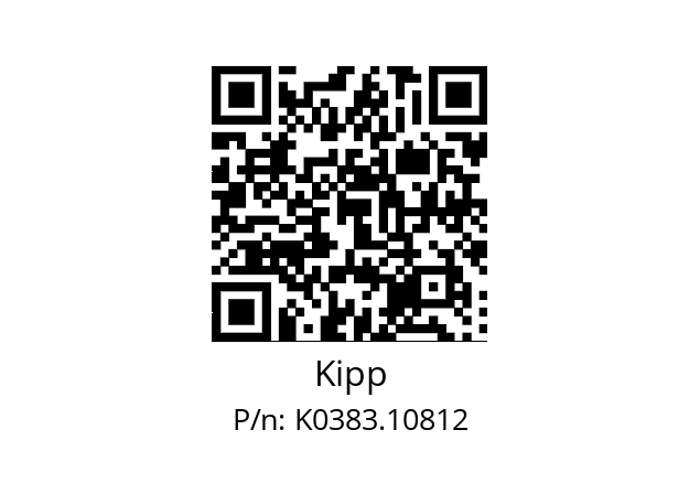   Kipp K0383.10812