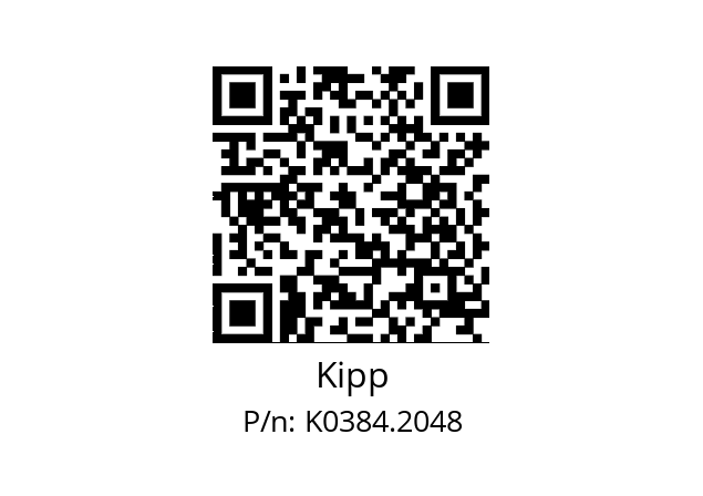   Kipp K0384.2048