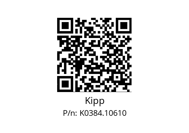   Kipp K0384.10610