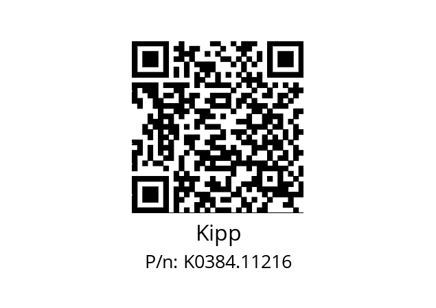   Kipp K0384.11216