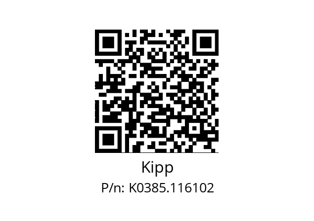   Kipp K0385.116102