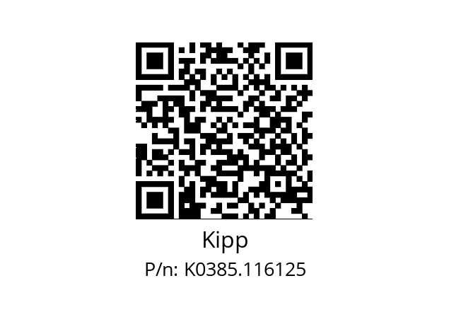   Kipp K0385.116125