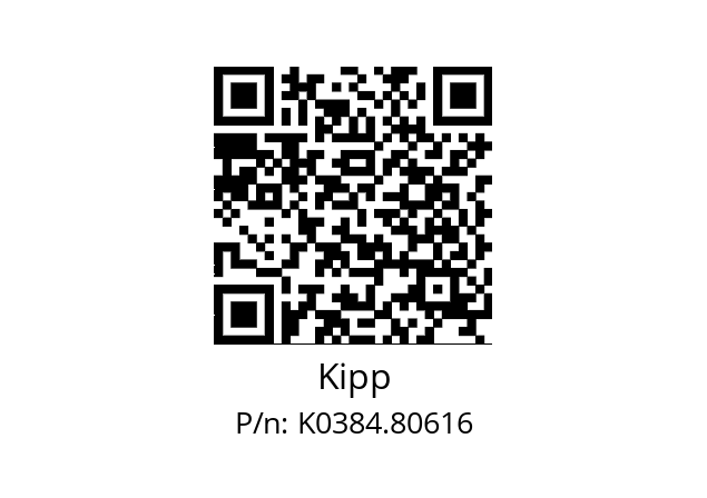   Kipp K0384.80616