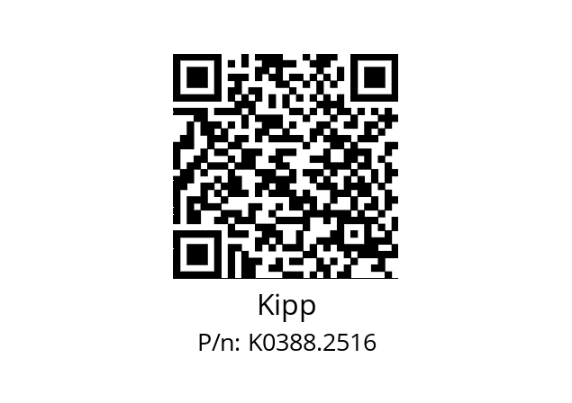   Kipp K0388.2516