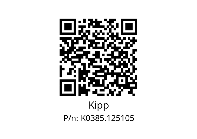   Kipp K0385.125105