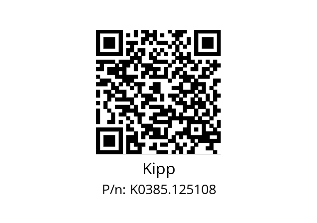   Kipp K0385.125108