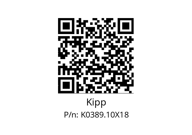   Kipp K0389.10X18