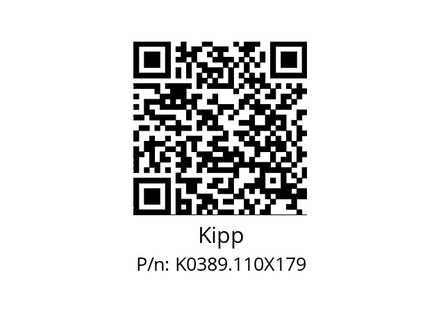   Kipp K0389.110X179