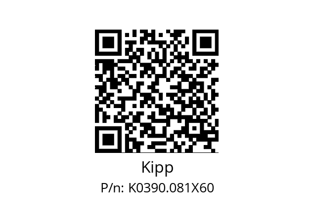   Kipp K0390.081X60