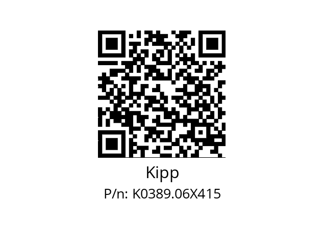   Kipp K0389.06X415