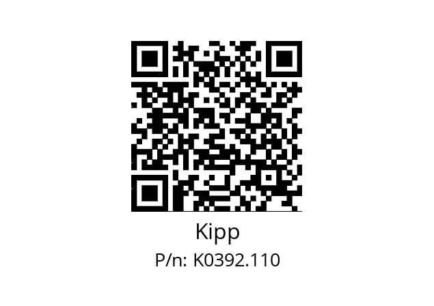   Kipp K0392.110