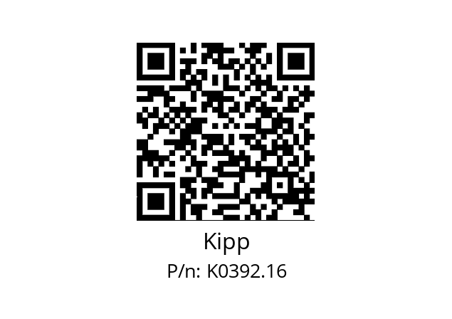   Kipp K0392.16