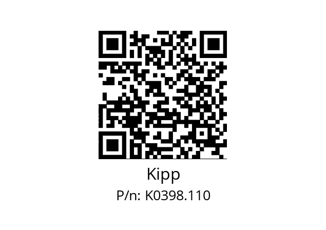   Kipp K0398.110