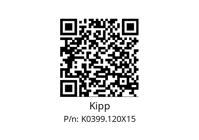   Kipp K0399.120X15