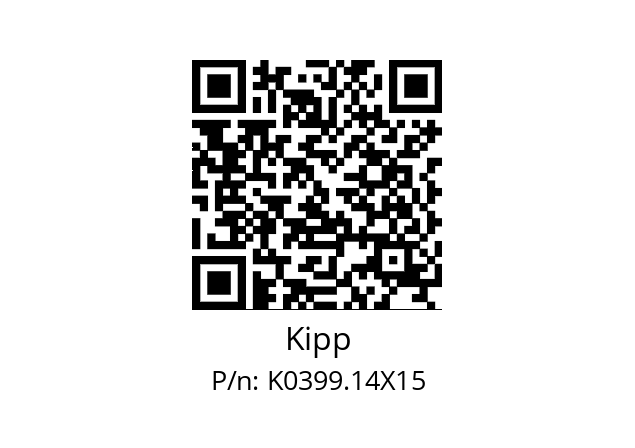   Kipp K0399.14X15