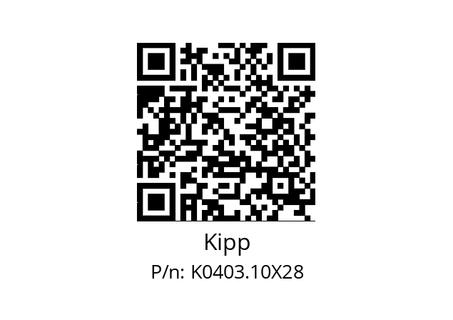   Kipp K0403.10X28