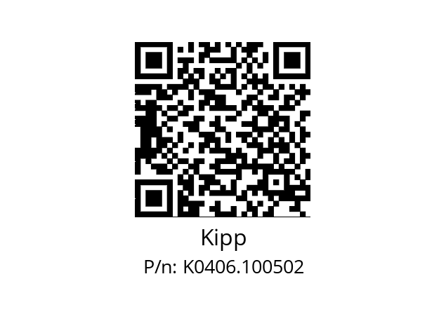   Kipp K0406.100502