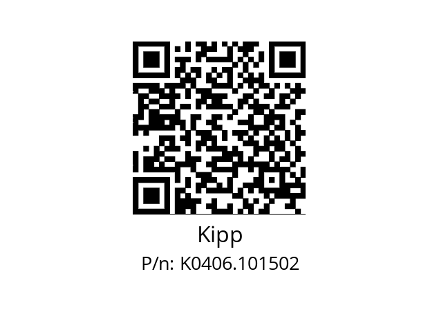   Kipp K0406.101502