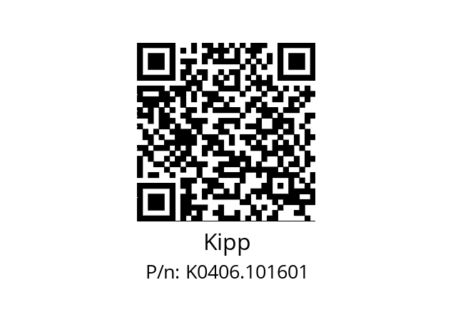   Kipp K0406.101601