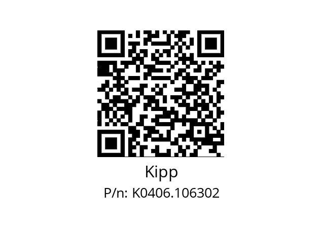   Kipp K0406.106302