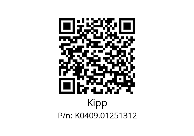   Kipp K0409.01251312