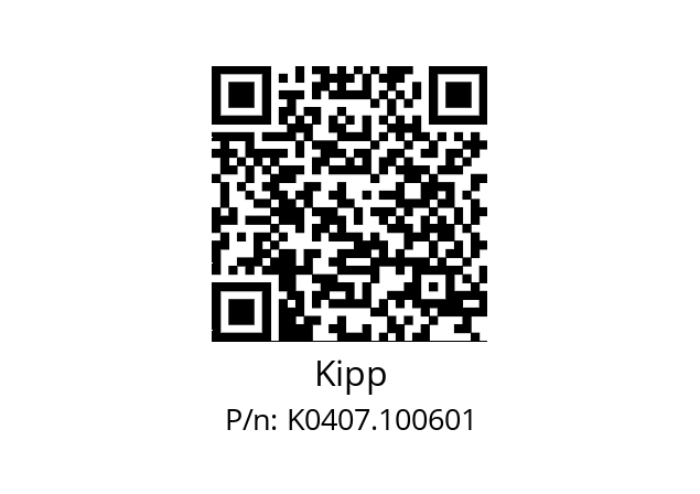   Kipp K0407.100601