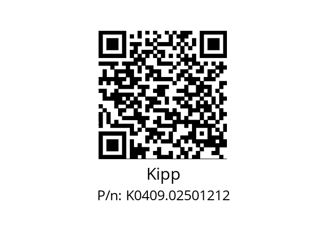   Kipp K0409.02501212