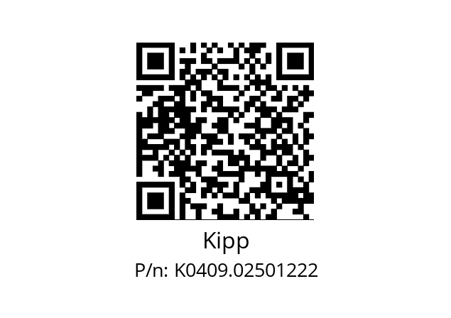   Kipp K0409.02501222