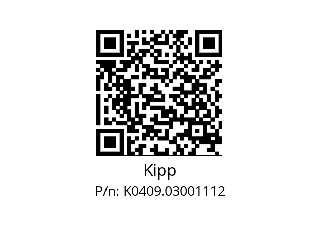   Kipp K0409.03001112